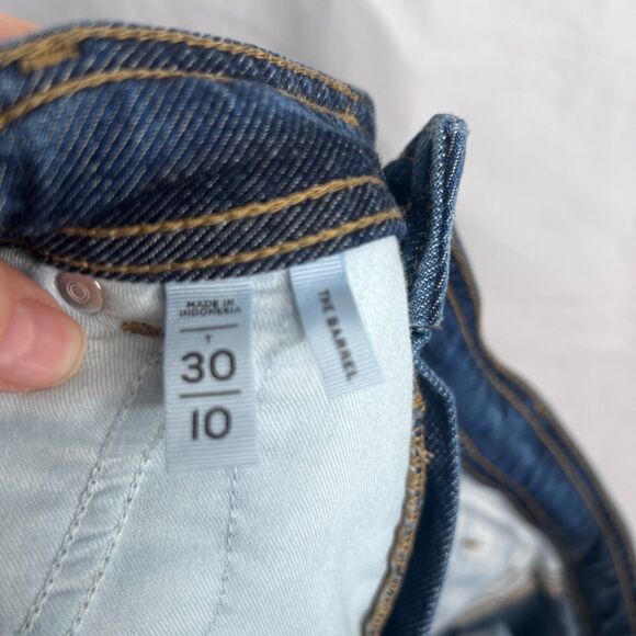 LOFT The Barrel Denim Jeans Slouchy Boho Streetwear Skater Size 30/10* - Picture 8 of 10